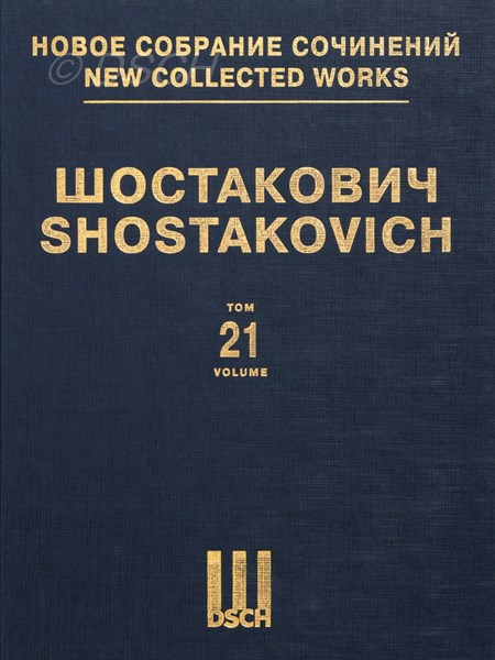 Symphony No 6. Op. 54. Piano score.
