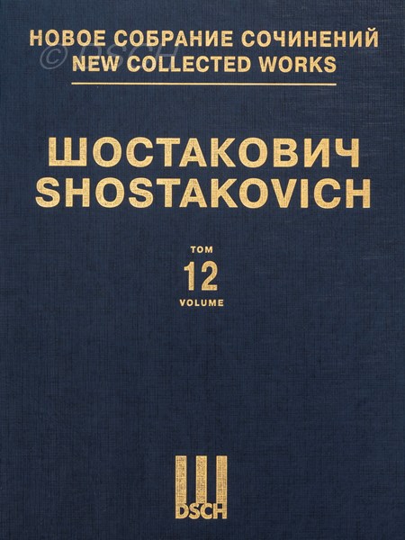 Symphony No 12. Op. 112. Score.