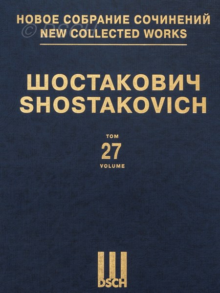 Symphony No. 12. Op. 112.  Piano score
