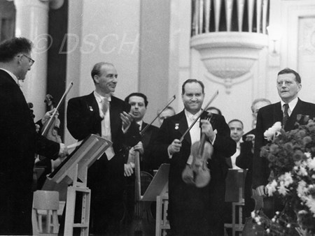 <p>On the stage of the Grand Hall of the Philharmonic…</p>