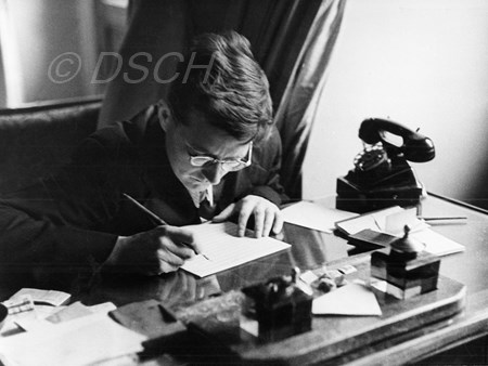 <p>In his office in the flat on Kirov Street. Moscow,…</p>