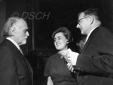 <p>Встреча с Золтаном Кодаи 6 октября 1961 года.</p>