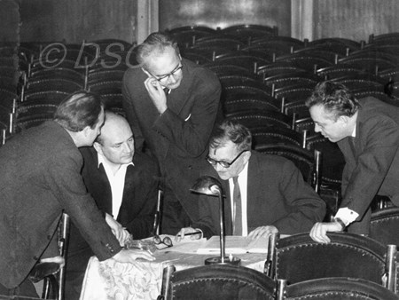 <p>Эпизоды репетиции «Катерины Измайловой» в Загребск…</p>