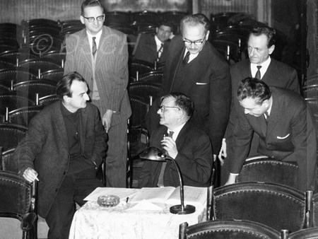 <p>Эпизоды репетиции «Катерины Измайловой» в Загребск…</p>
