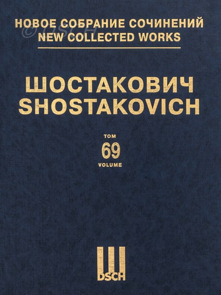 Suites from the Opera "Lady Macbeth of the Mtsensk District". Scores.