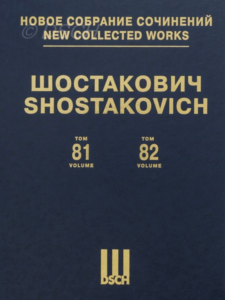 “The Execution of Stepan Razin”. Op. 119. Cantata. Piano score.