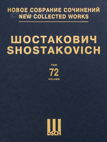 Suite from the Ballet The Bolt. Op. 27a. Score.