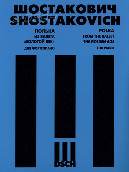 Polka from the Ballet The Golden Age for Piano